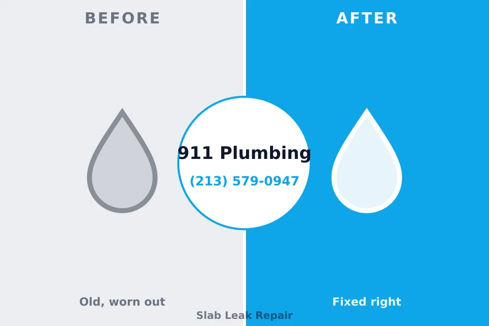 Before and after: plumbing repair Hardinsburg, KY